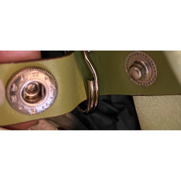 Crossbody Bag Spring Green With Adjustable Strap & Multi-Pockets Maxx New York - Picture 9 of 16